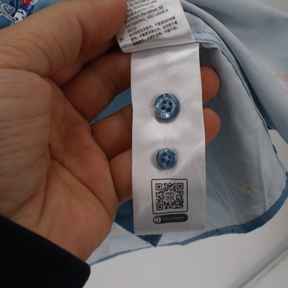 RSVLTS Shirt Mens 2XL Disney Spicy Mickey Mouse limited Short Sleeve Button Down - Picture 8 of 16